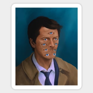 Castiel Sticker